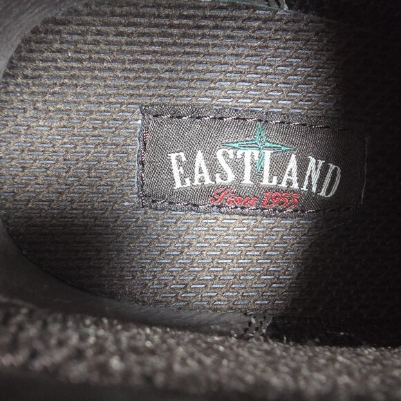 Eastland Overdrive Boots Womens Size 7.5 Brown Leather Lace Up Cap Toe Lug Sole - Picture 8 of 10